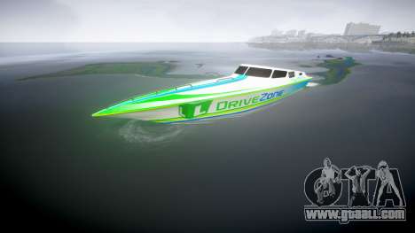 Motor boat for GTA 4