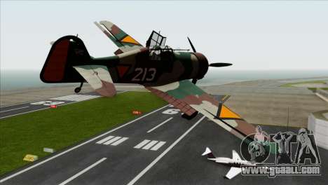 Fokker D.XXI for GTA San Andreas