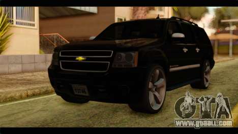Chevrolet Suburban 2010 FBI for GTA San Andreas