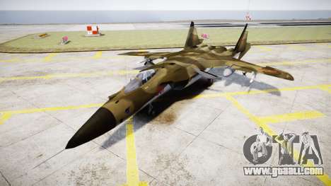 Su-47 Berkut forest for GTA 4
