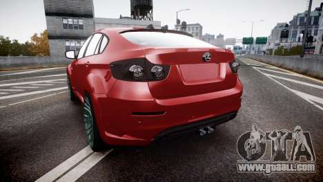 BMW X6 Tycoon EVO M 2011 Hamann for GTA 4