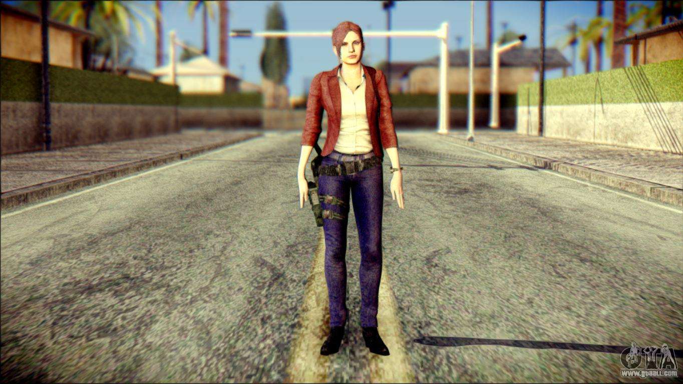 Download Claire Redfield from Resident Evil 2 Remake for GTA 5