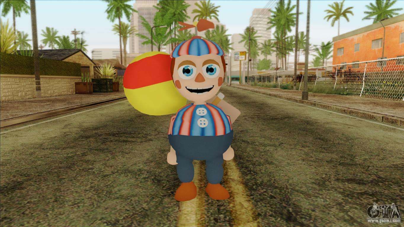 Balloon Boy from Five Nights at Freddys 2 for GTA San Andreas