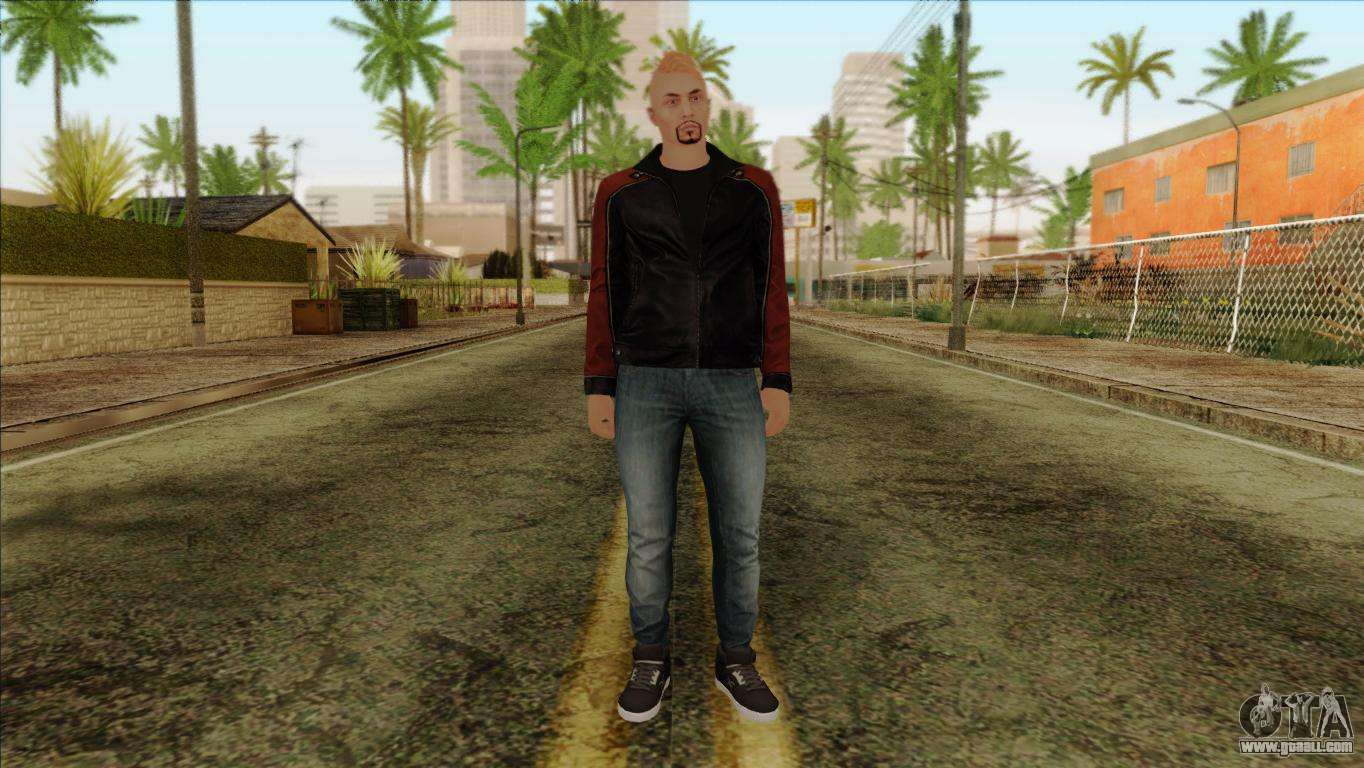 Skin 4 From Heists Gta Online Dlc For Gta San Andreas
