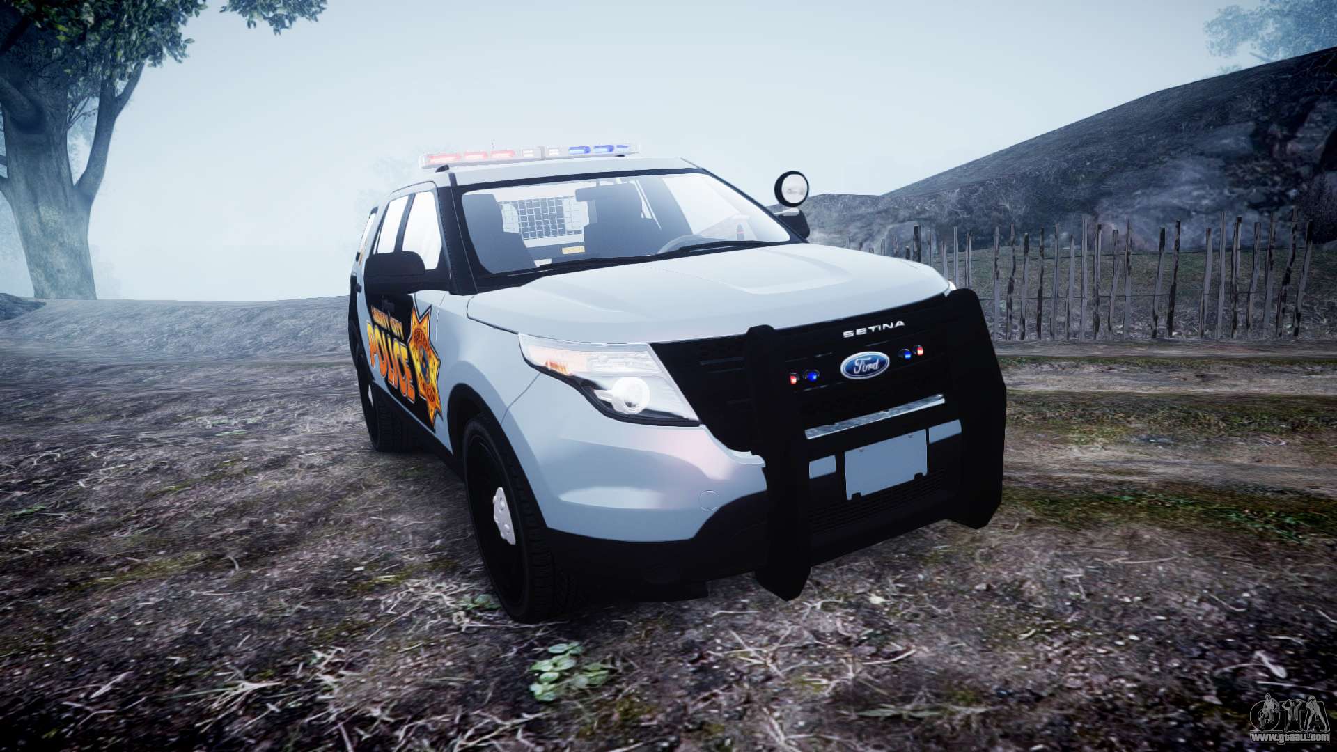 Ford Explorer Police Interceptor [els] Marked For Gta 4