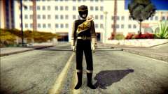 Power Rangers Kyoryu Black Skin for GTA San Andreas