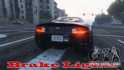 Brake lights for GTA 5