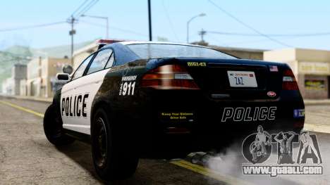 GTA 5 Vapid Police Interceptor v2 IVF for GTA San Andreas