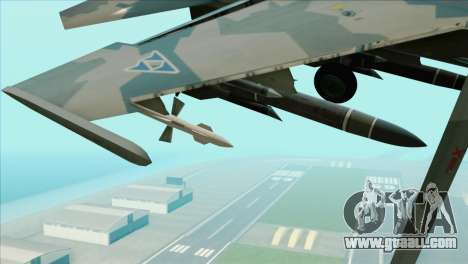 Sukhoi SU-35BM Mobius Squadron for GTA San Andreas