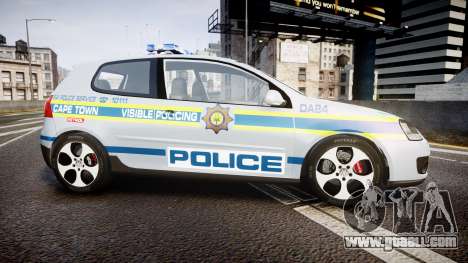 Volkswagen Golf South African Police [ELS] for GTA 4