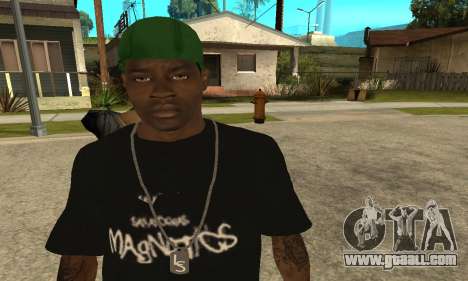 Groove St. Nigga Skin The Third for GTA San Andreas