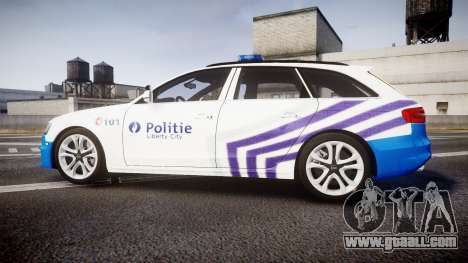 Audi S4 Avant Belgian Police [ELS] for GTA 4