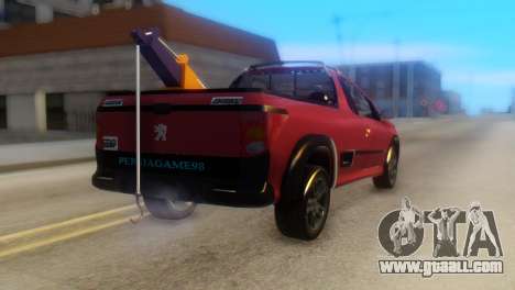 Peugeot 206 TowTruck for GTA San Andreas