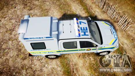 Toyota Hilux 2010 South African Police [ELS] for GTA 4