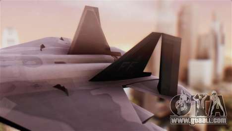 F-22 Raptor for GTA San Andreas