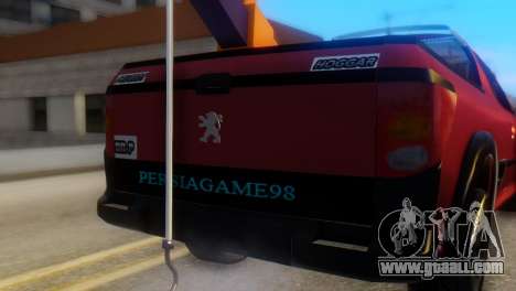Peugeot 206 TowTruck for GTA San Andreas