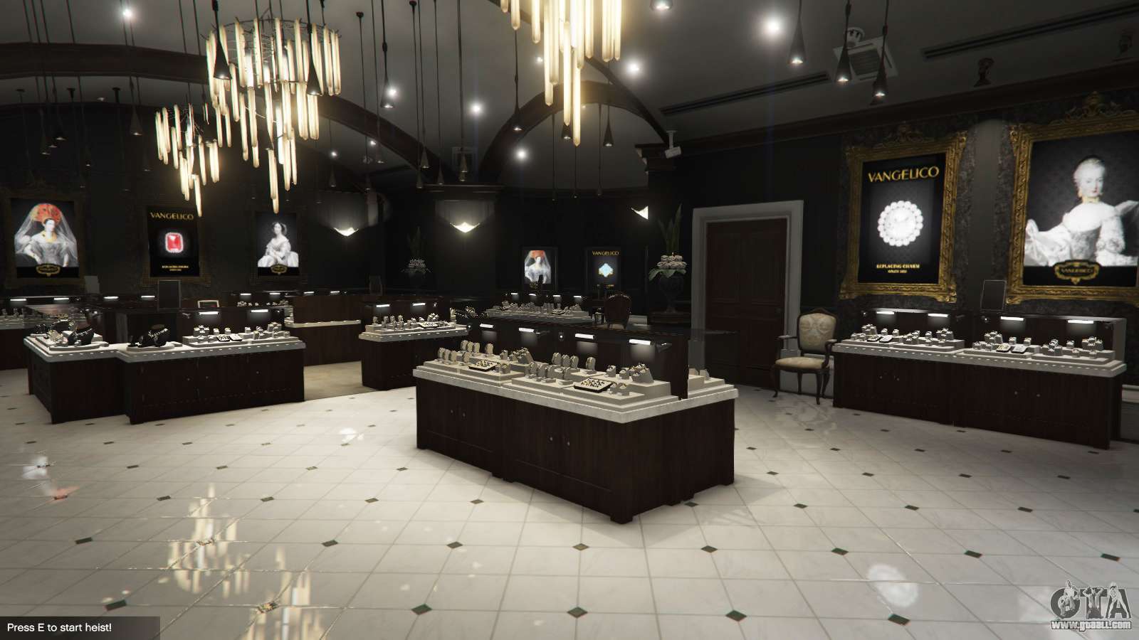 The robbery of a jewelry store v0.2 for GTA 5