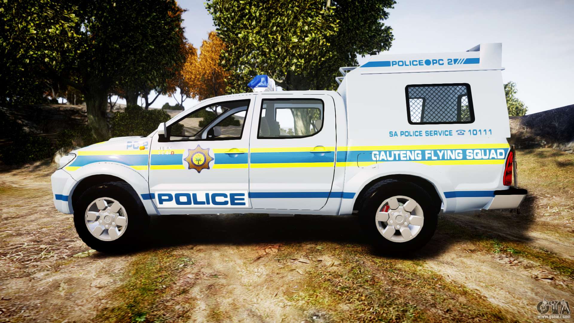 Toyota Hilux 2010 South African Police [ELS] for GTA 4