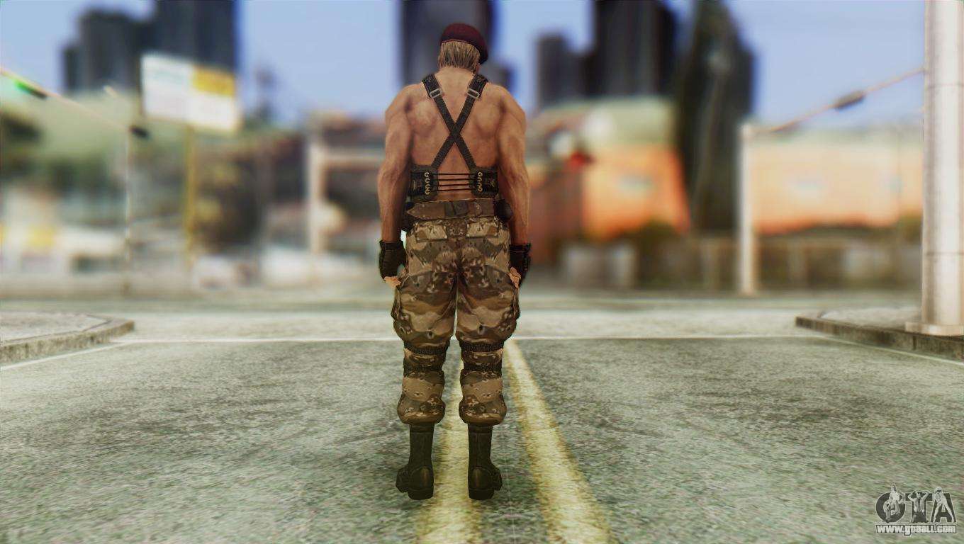 Skin De Krauser Mutado De Resident Evil 4 Remake for GTA San Andreas