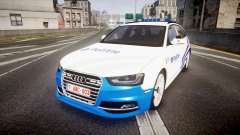 Audi S4 Avant Belgian Police [ELS] for GTA 4