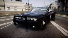 Dodge Challenger Marshal Police [ELS] for GTA 4