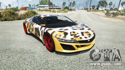 Dinka Jester (Racecar) Leopard for GTA 5