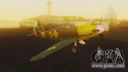 Messerschmitt Bf-109 E3 for GTA San Andreas