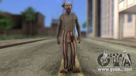 Zombie Clown from Left 4 Dead 2 for GTA San Andreas
