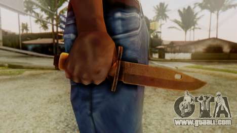 Combat Knife for GTA San Andreas