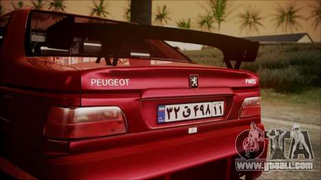Peugeot Pars The Best Full Sport v1 for GTA San Andreas