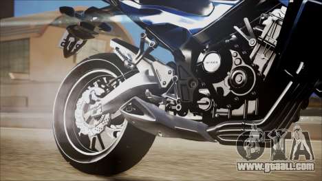 Honda CB650F Azul for GTA San Andreas