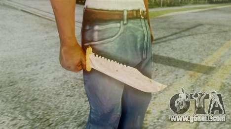 Red Dead Redemption Knife Diego Skin for GTA San Andreas