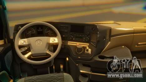 Mercedes-Benz Actros MP4 Stream Space Black for GTA San Andreas