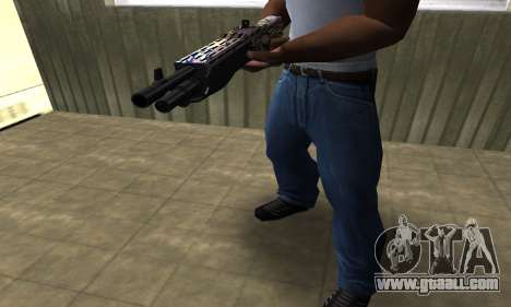 Brown Combat Shotgun for GTA San Andreas