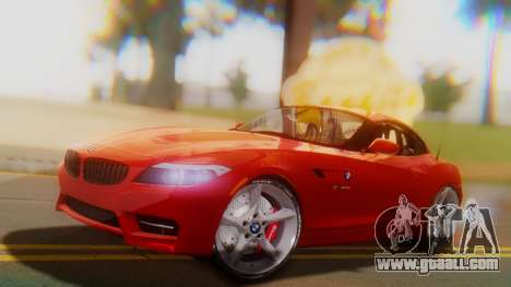 BMW Z4 sDrive35is 2011 2 Extras for GTA San Andreas