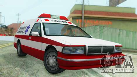 Premier Ambulance for GTA San Andreas