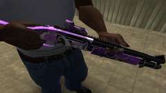 Purple World Shotgun for GTA San Andreas