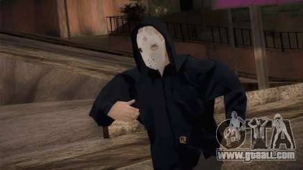 Mercenary mafia in the hood and mask for GTA San Andreas