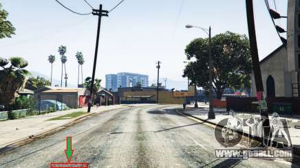 Display of location of player v1.06 for GTA 5