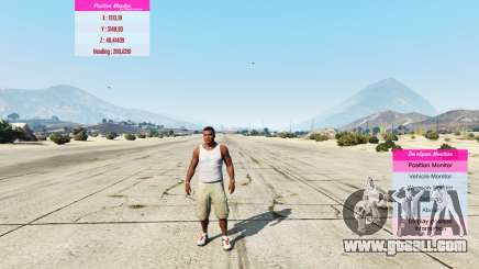 Indicators for developers v0.71 for GTA 5