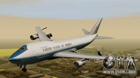 Boeing 747 E-4B for GTA San Andreas