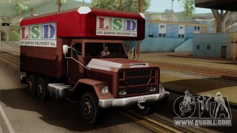 New Flatbed Industrial for GTA San Andreas