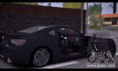 Toyota GT86 2012 BUFG Edition for GTA San Andreas