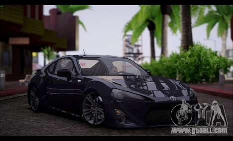Toyota GT86 2012 BUFG Edition for GTA San Andreas