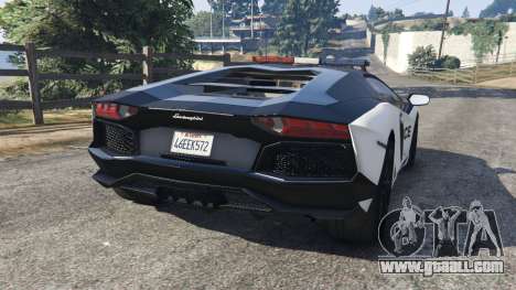 Lamborghini Aventador LP700-4 Police v3.5