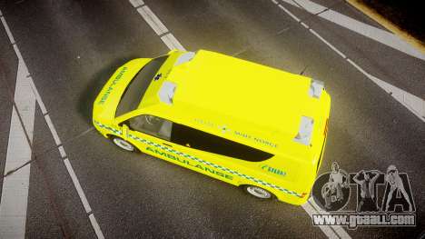 Volkswagen Transporter Norwegian Ambulance [ELS] for GTA 4