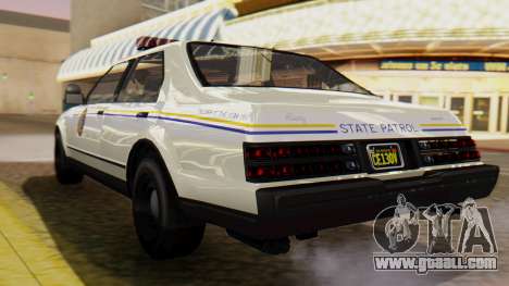 GTA 5 Albany Esperanto Police Roadcruiser for GTA San Andreas