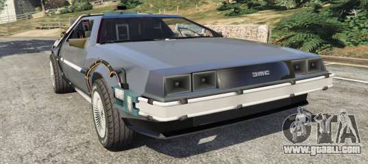 DeLorean DMC-12 Back To The Future v0.1 for GTA 5