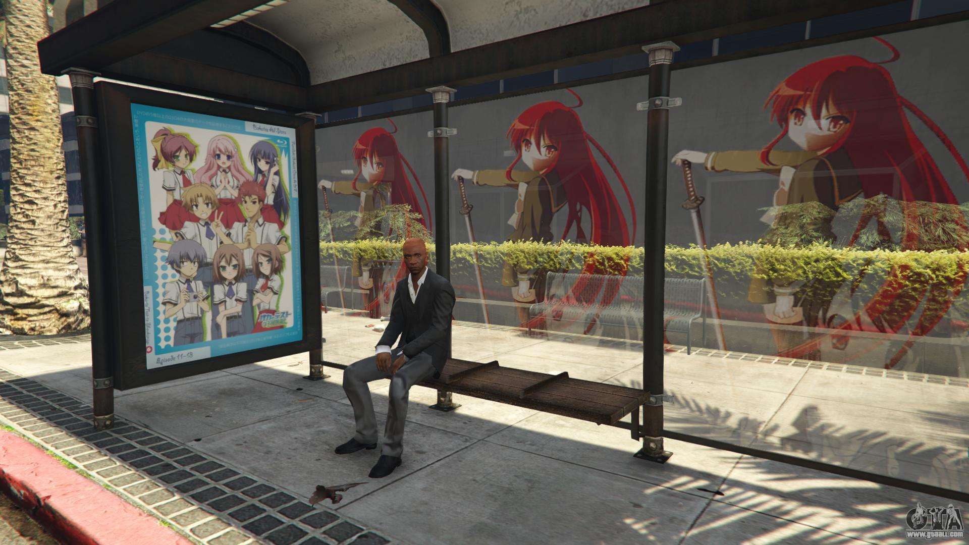 Downtown Anime Mod 1.3 for GTA 5