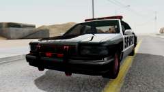 Police SF with Lightbars for GTA San Andreas